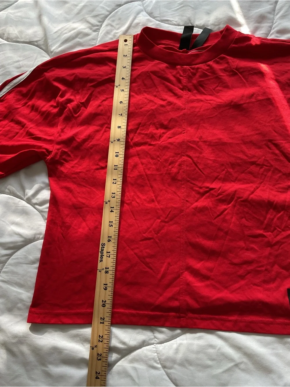 adidas Men’s Red Short Sleeve Crew Tee